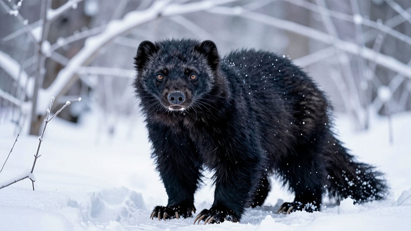 Отстрел росомах разрешили в Приуральском районе из-за угрозы безопасности людей