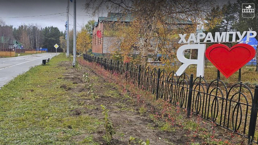 Власти Пуровского района рассказали об озеленении Харампура