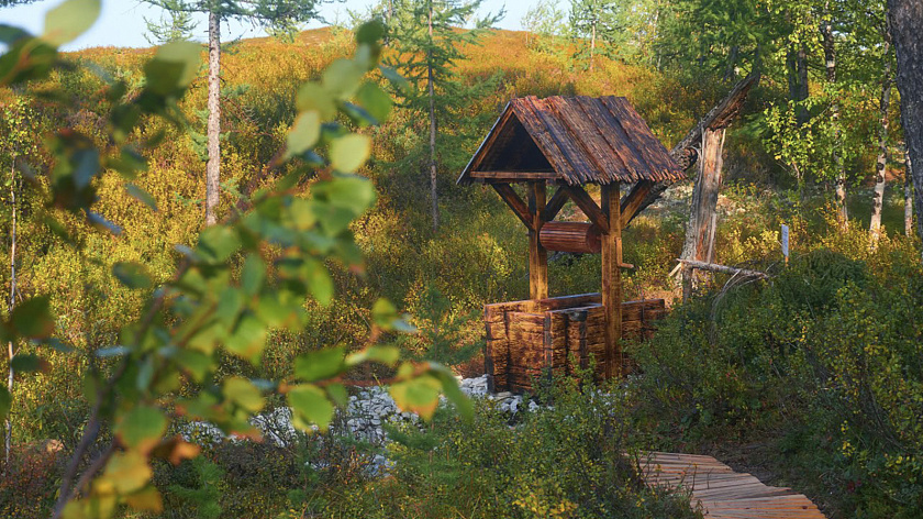 В Новом Уренгое благоустроили природный источник