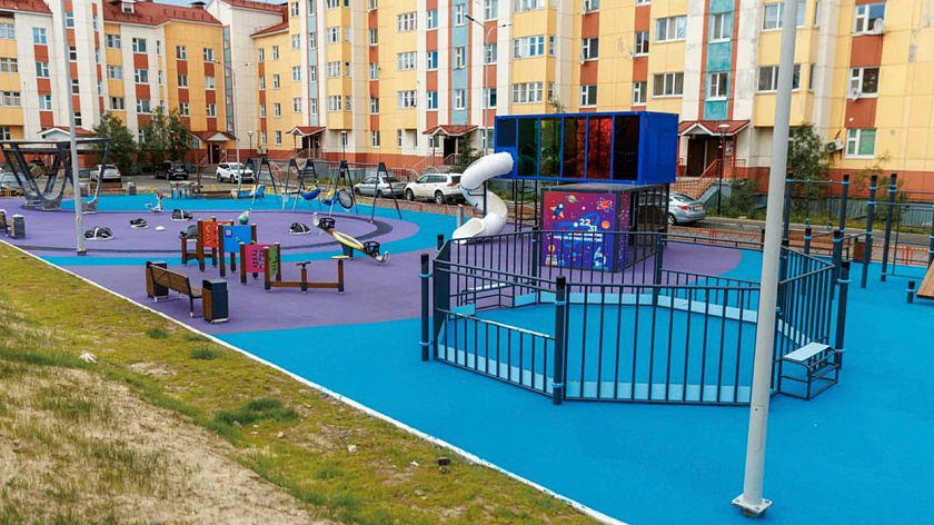 Новая научная площадка появилась в одном из дворов Салехарда