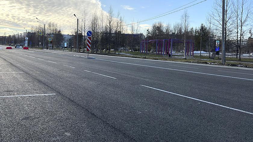 В Лабытнанги и Харпе завершился дорожный сезон