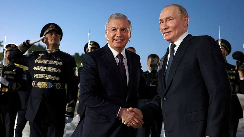 Президент России прибыл в Ташкент с двухдневным государственным визитом