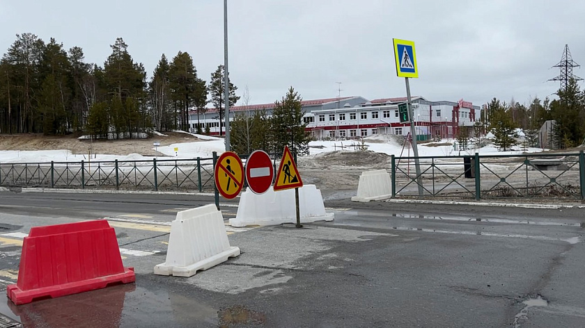 Движение по улице Цоя в Ноябрьске закрыли до 15 августа