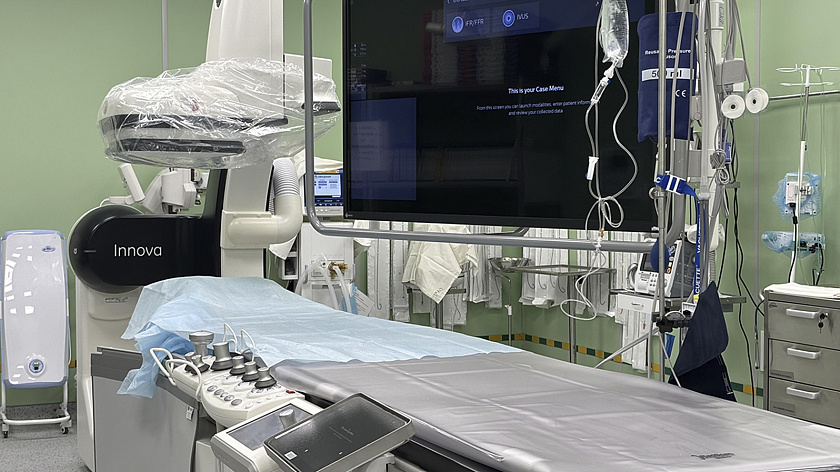 В Ноябрьской горбольнице впервые начали выполнять внутрисосудистое УЗИ 