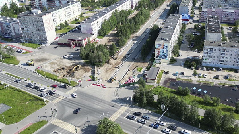 Перекрёсток Мира — Советская в Ноябрьске закроют на ремонт 17 сентября