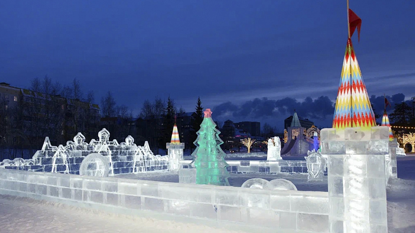 В центре Салехарда из-за открытия ледового городка перекроют движение