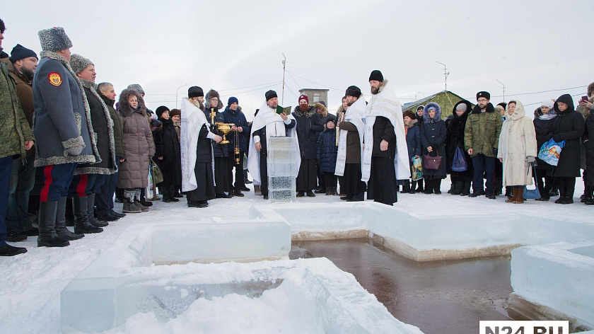 Крещенские купания на Ямале. В одном из поселений купель оборудована впервые