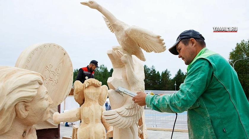 Авторские скульптуры мастеров из разных городов России украсят Салехард осенью 