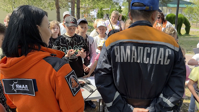 Поисковики «Ямала» провели для юных жителей Ханымея необычный квест 