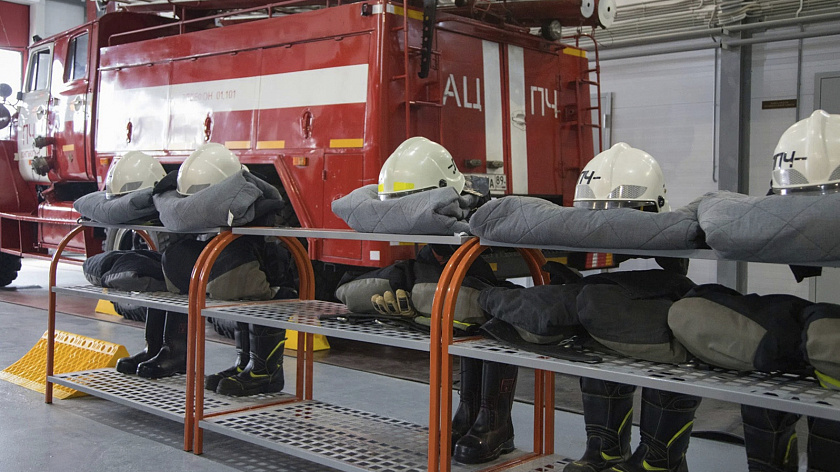 Возведение нового пожарного депо в Мужах планируют завершить до конца 2025 года