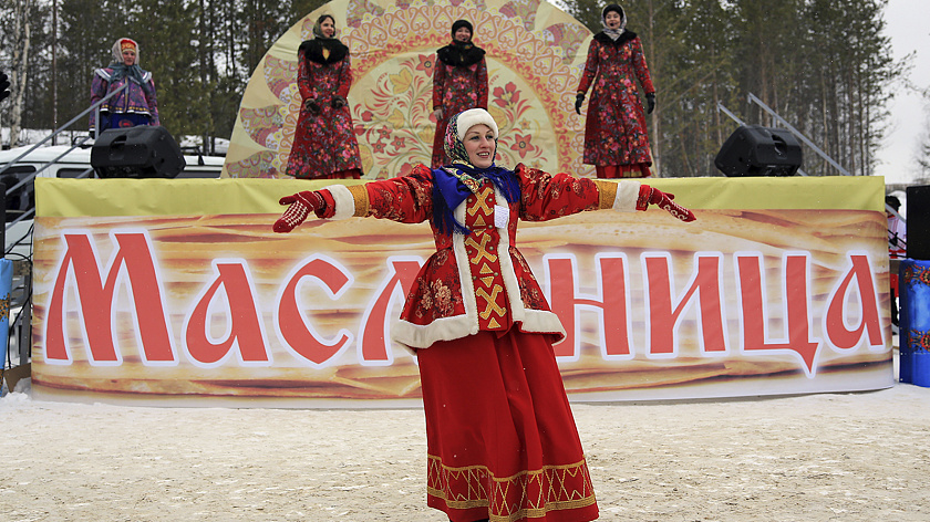 В Муравленко выберут лучшую матрёшку и проведут фестиваль блинов на Масленицу