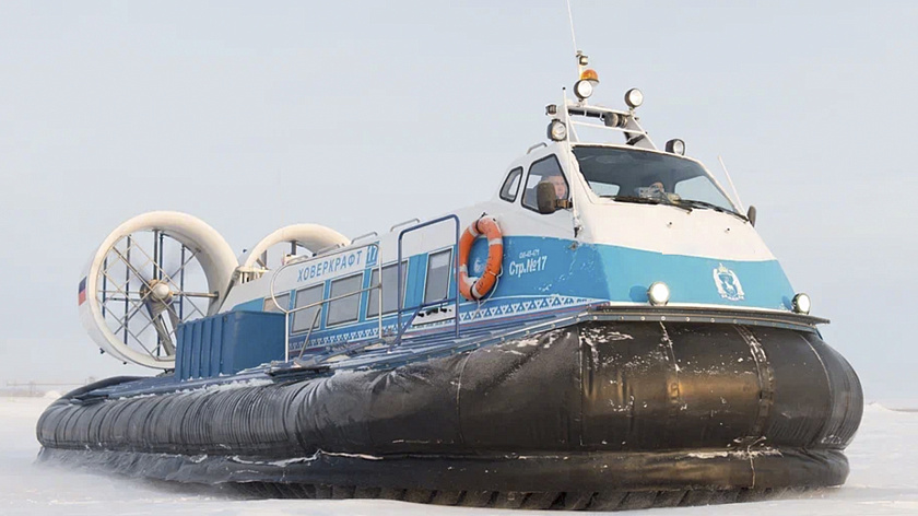 На ямальской переправе запустят суда на воздушной подушке ориентировочно 9 ноября