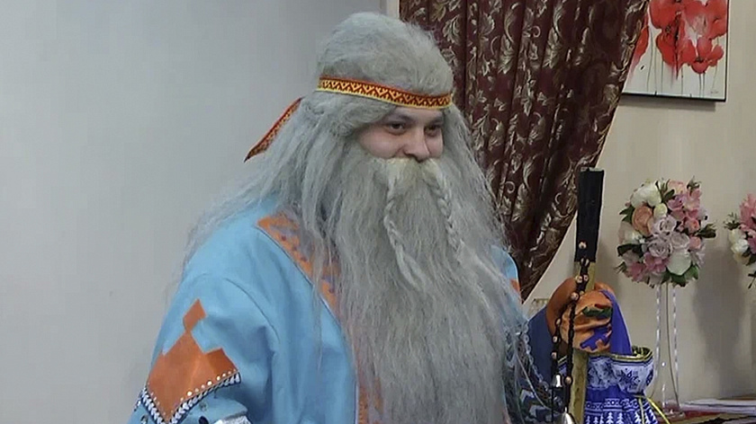 В Тазовском районе на свадьбу к молодоженам пожаловал Ямал Ири