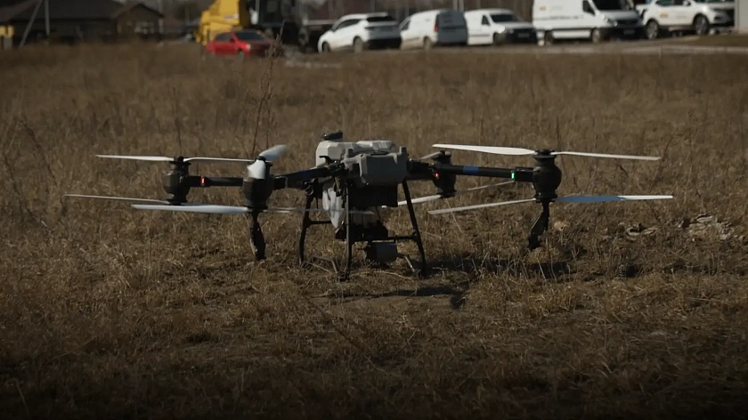 Умелые «птички»: в Тюменской области показали, на что способны агродроны