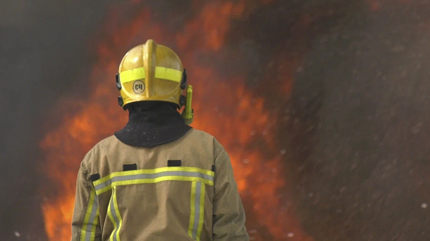В Ямальском районе сгорел водитель снегоболотохода
