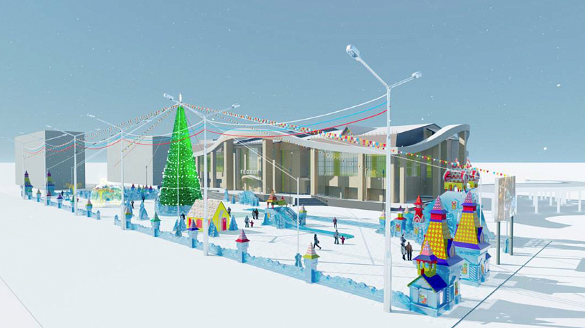 В Тарко-Сале построят сказочные ледовые городки 