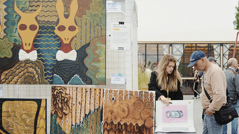 Фестиваль «Артчоус» установил рекорд продаж на арт-рынке Тюмени