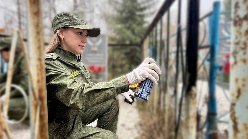 Ямальские следователи благоустроили захоронение ветерана войны