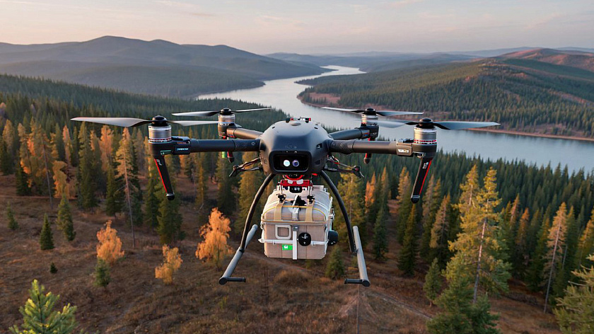 Грузовые беспилотники протестировали в Югре