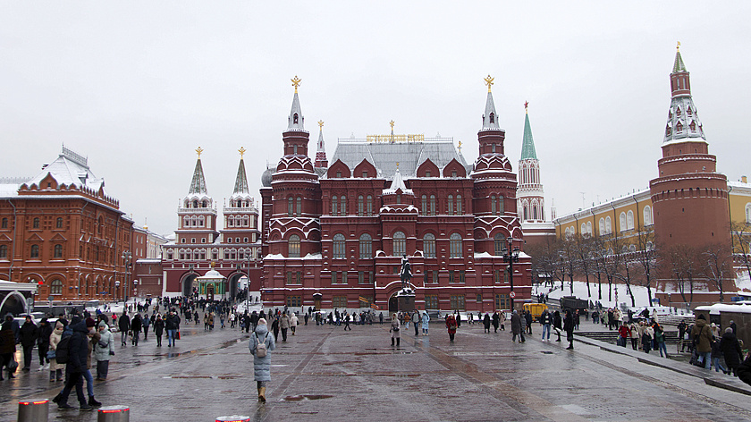 Красная площадь возглавила список самых популярных достопримечательностей России