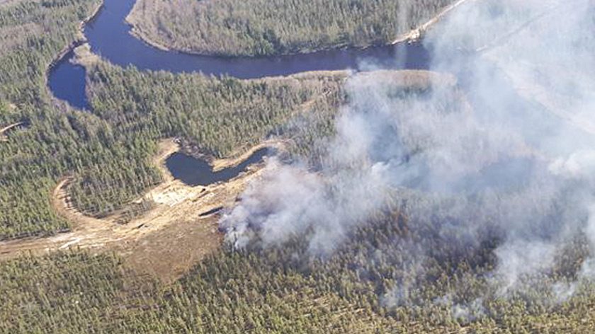 В Надымском районе готовятся спасать поселения и дачи от лесных пожаров