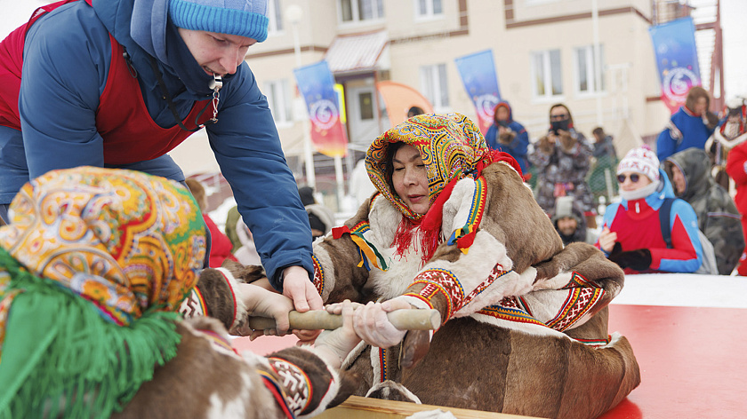 В Новом Порту с размахом отпраздновали юбилейный День оленевода