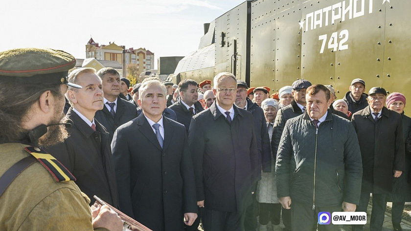 Точная копия военного бронепоезда «Патриот» появилась в Ишиме