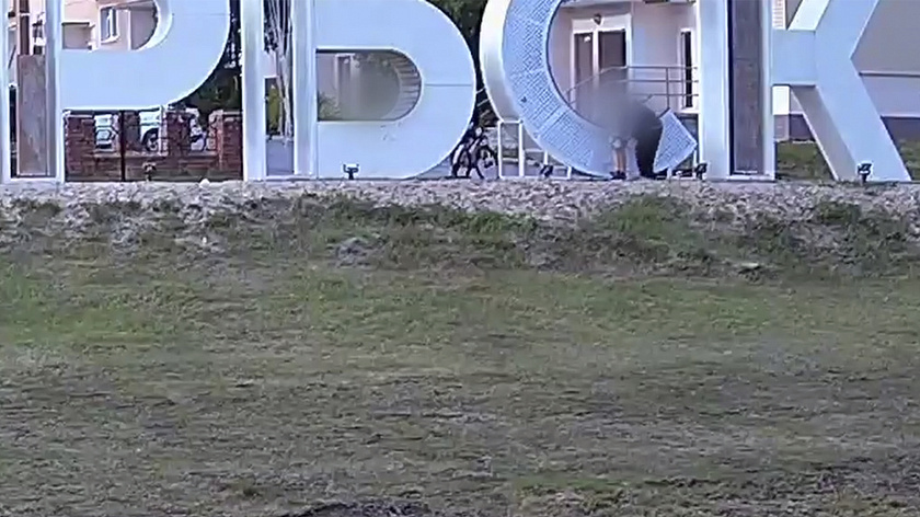 Ноябрьские подростки-вандалы испортили арт-объекты к юбилею города