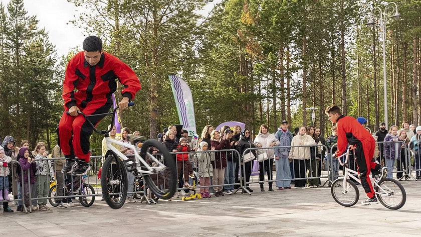 В Тарко-Сале стартовали арктические игры «Северный характер. Велодрайв» 