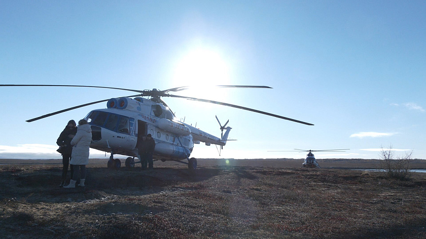 На Ямале запустили межмуниципальное вертолётное сообщение в сезон распутицы