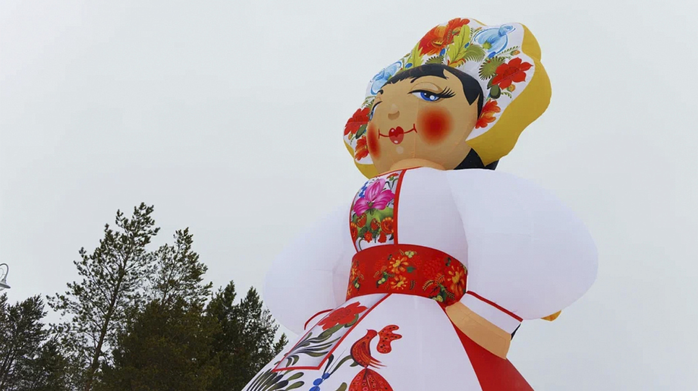 Масленицу в Ноябрьск-парке отменили из-за сильных морозов