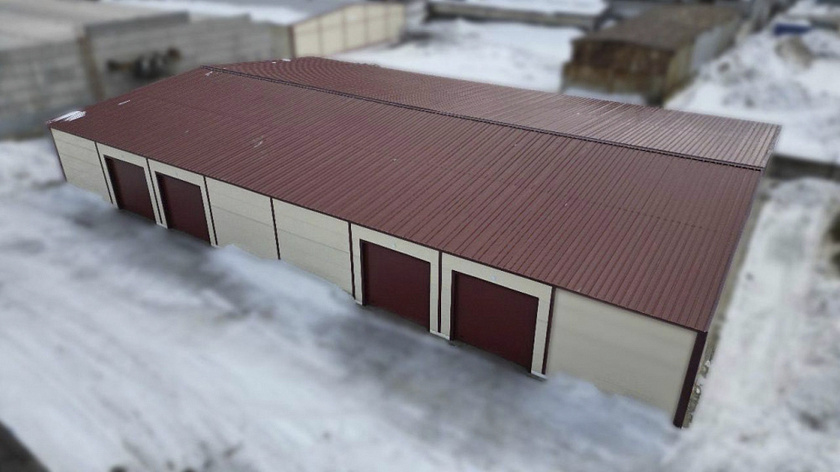 В Ноябрьске построили тёплый бокс для городских автобусов