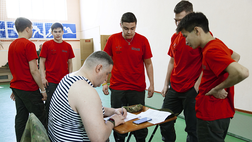 Ноябрьское отделение «Юнармии» стало лучшим на Ямале