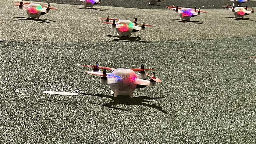 Шоу из более двух тысяч дронов в Салехарде показали на федеральном канале