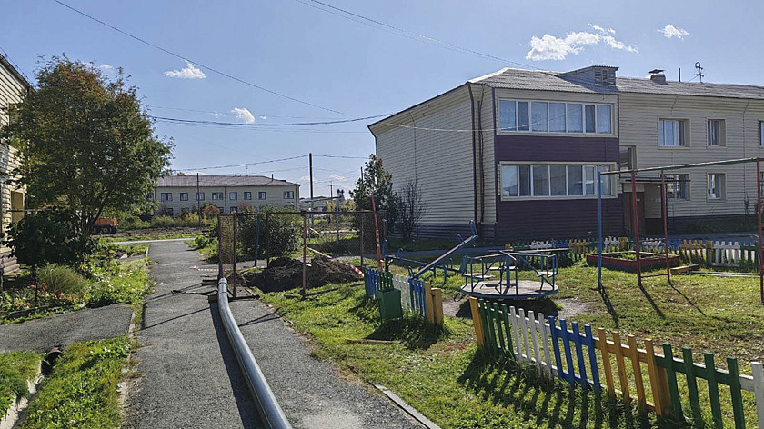 В селе Тюменской области началось строительство сети для новых очистных 