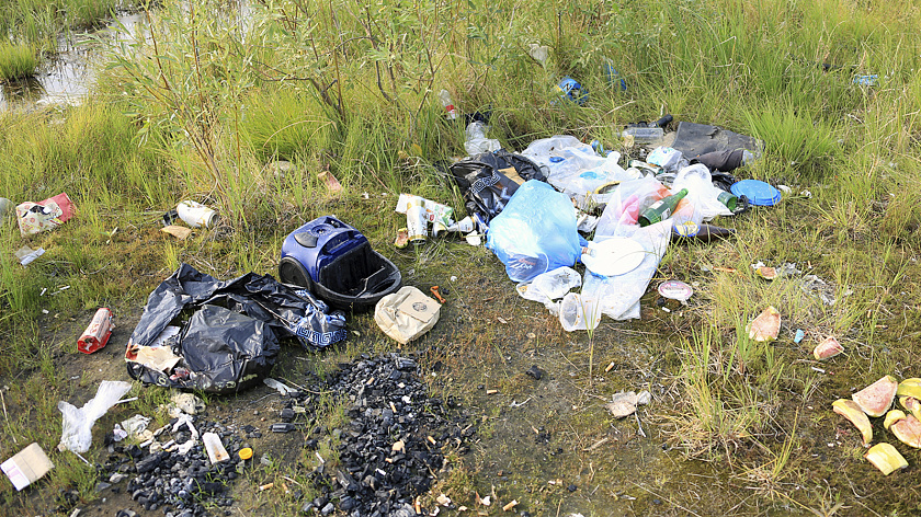 В Ноябрьске за сезон ликвидировали 13 несанкционированных свалок