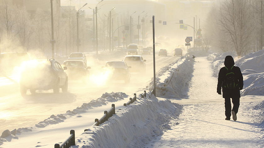 На Ямал обрушатся морозы и ветер 11 февраля