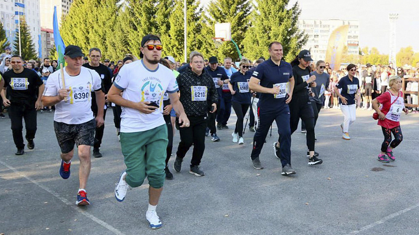 Тюменская область присоединилась к Всероссийскому дню бега «Кросс нации»