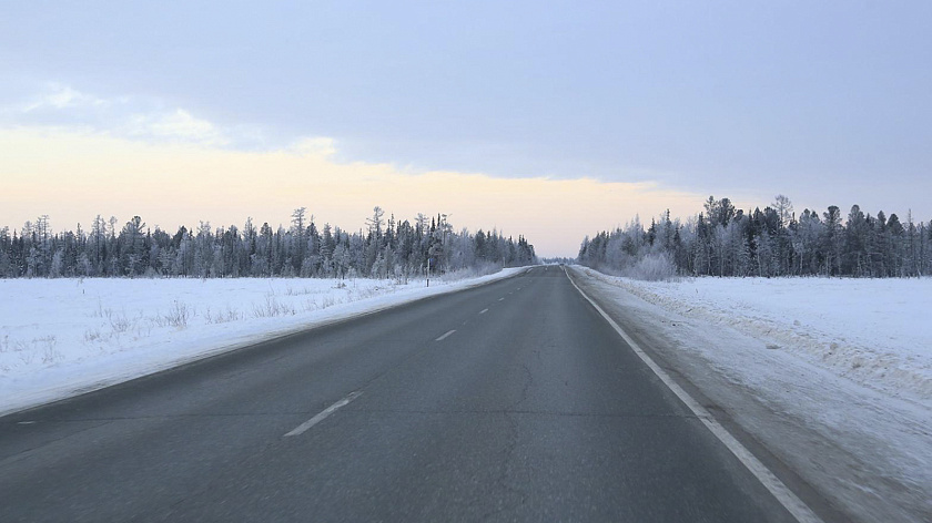 На 341-м километре дороги Сургут — Салехард ввели реверсивное движение