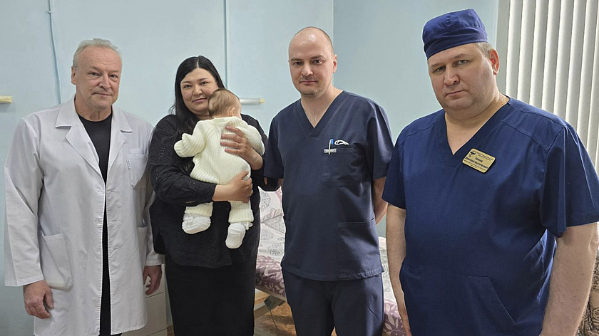 Хирурги из Муравленко спасли жизнь младенцу с паховой грыжей