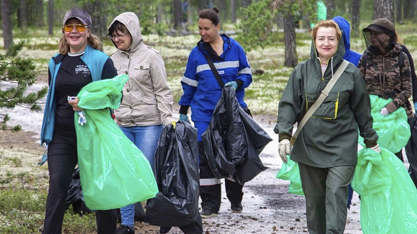 Ямальские волонтеры наведут порядок в местных парках и лесах