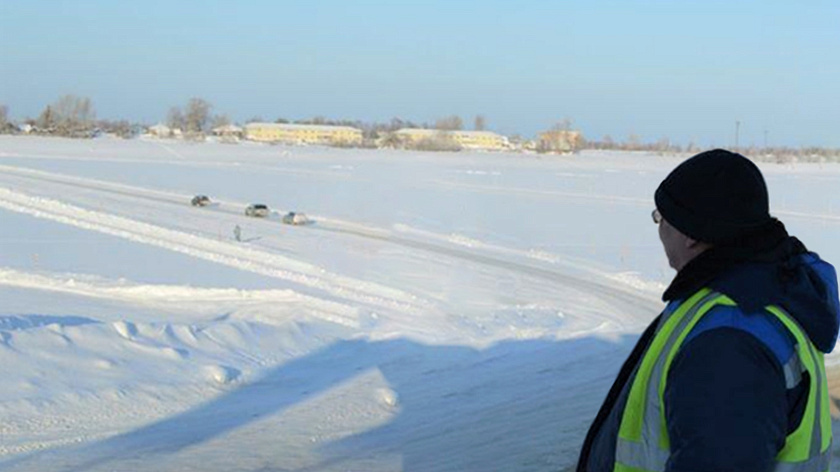 В Тюменской области повысят грузоподъёмность четырёх ледовых переправ