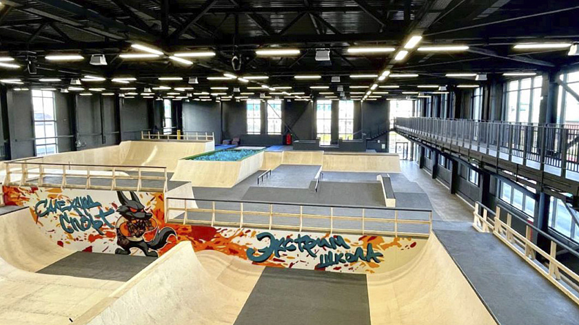 В Салехарде открылся самый большой на Ямале экстрим-парк