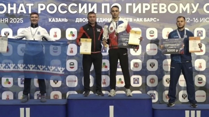 Ямальские гиревики стали лучшими на чемпионате России 