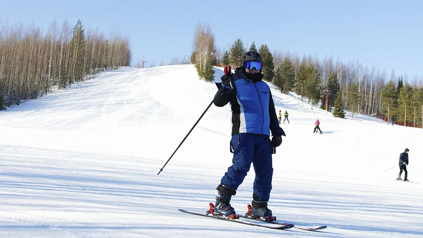 Ямальцы встретили весну турпоходом на лыжах