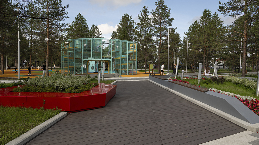 Новый парк со сказочными персонажами и гигантскими карандашами появится в Нефтеюганске